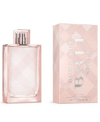 how does burberry brit sheer smell